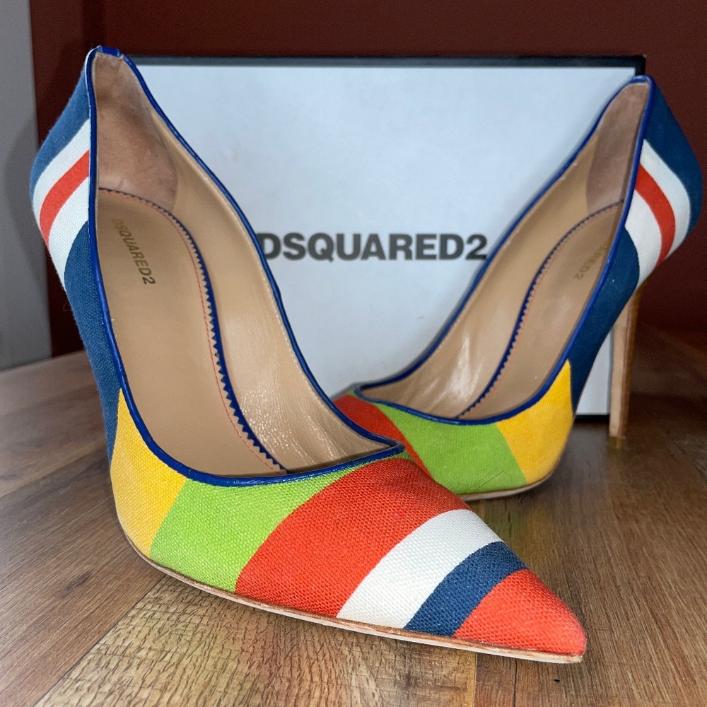 DSquared Multicolor Pumps